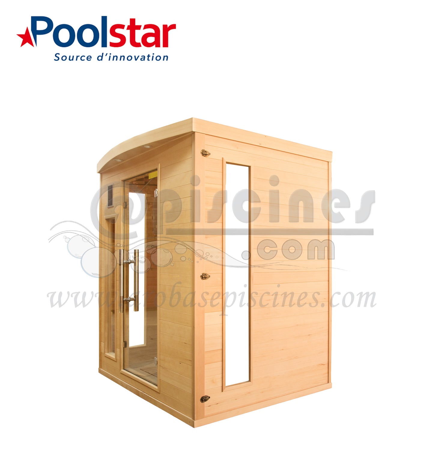 SAUNA INFRAROUGE APOLLON QUARTZ 3 PLACES