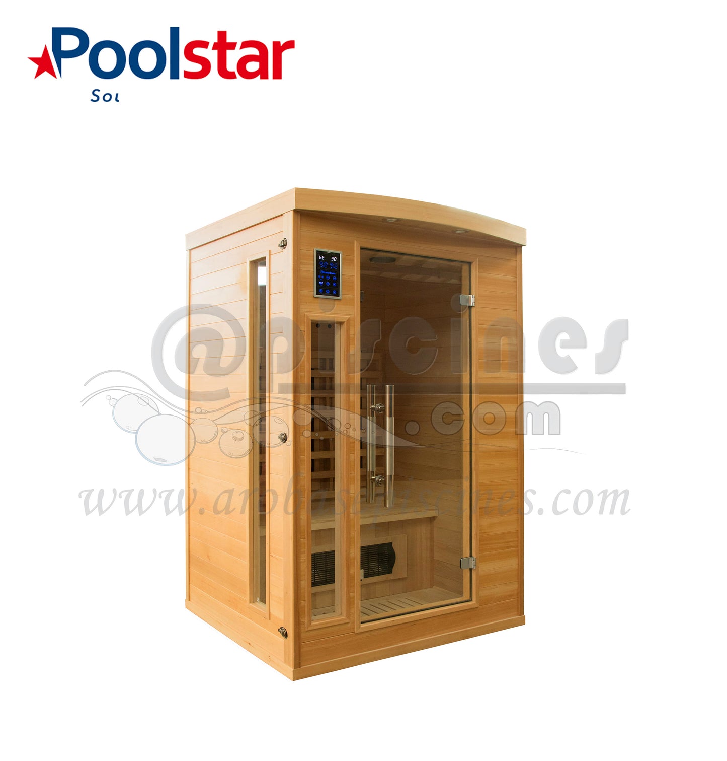 SAUNA INFRAROUGE APOLLON QUARTZ 2 PLACES