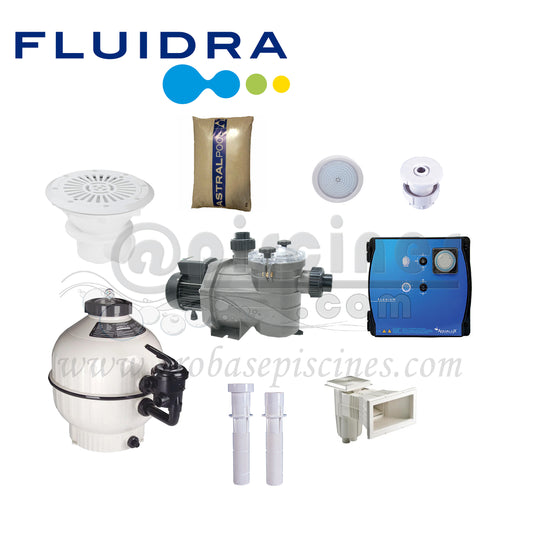 KIT COMPLET FILTRATION POUR PISCINES 8M X 4,00M