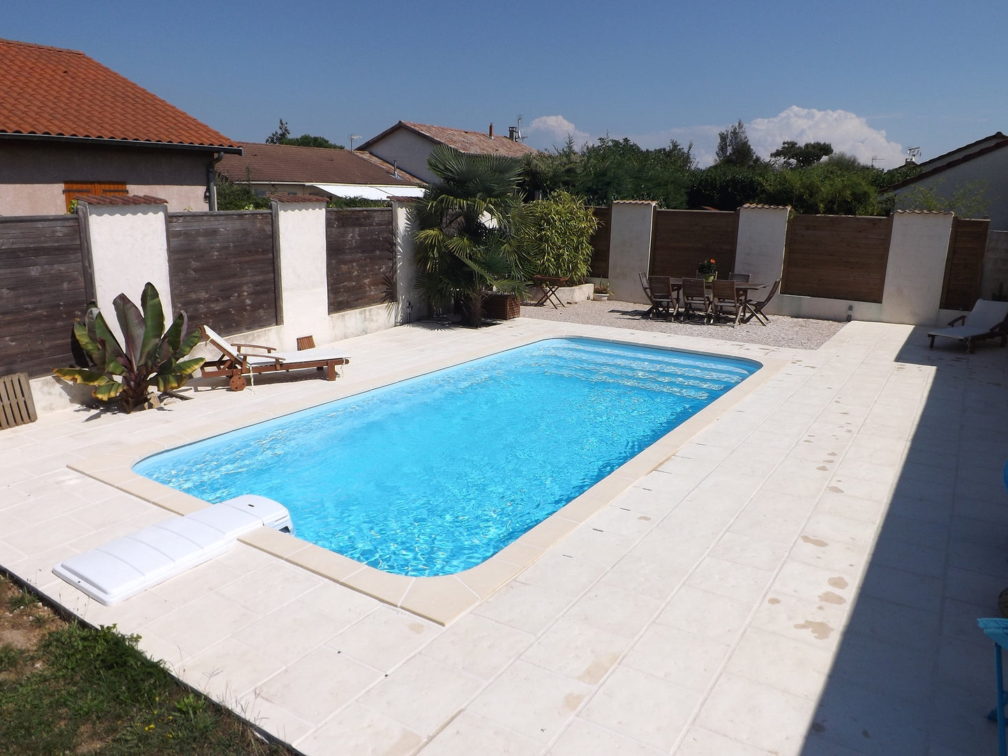 PISCINE COQUE POLYESTER MODELE DECLIC R800 BF