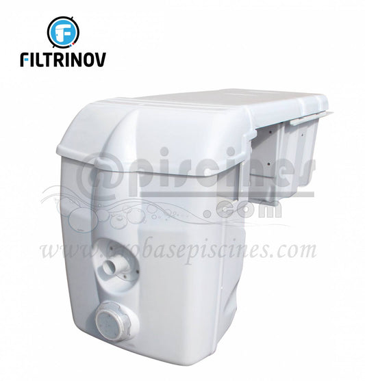 BLOC FILTRANT FILTRINOV MX 18 AVEC ELECTROLYSEUR AU SEL REGULATION DE PH ET NAGE A CONTRE COURANT