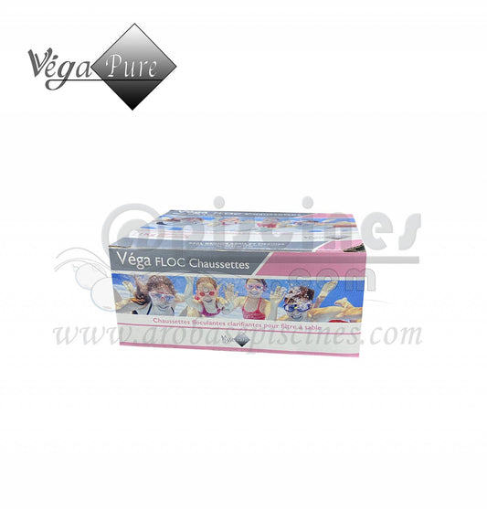 BOITE DE 1KG DE FLOCULANT EN CHAUSSETTES