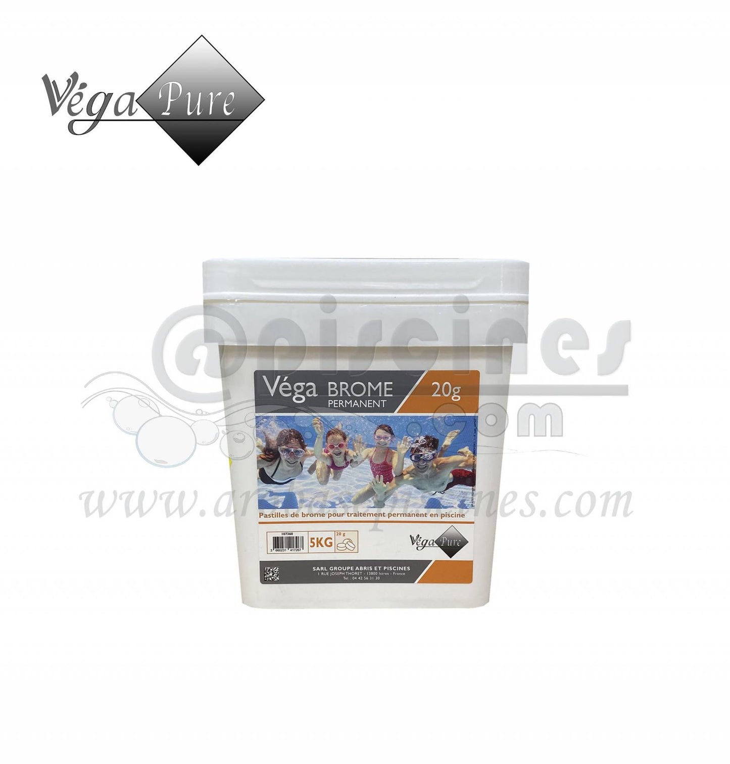 BROME LENT VEGA BROME 5KG PASTILLES 20G