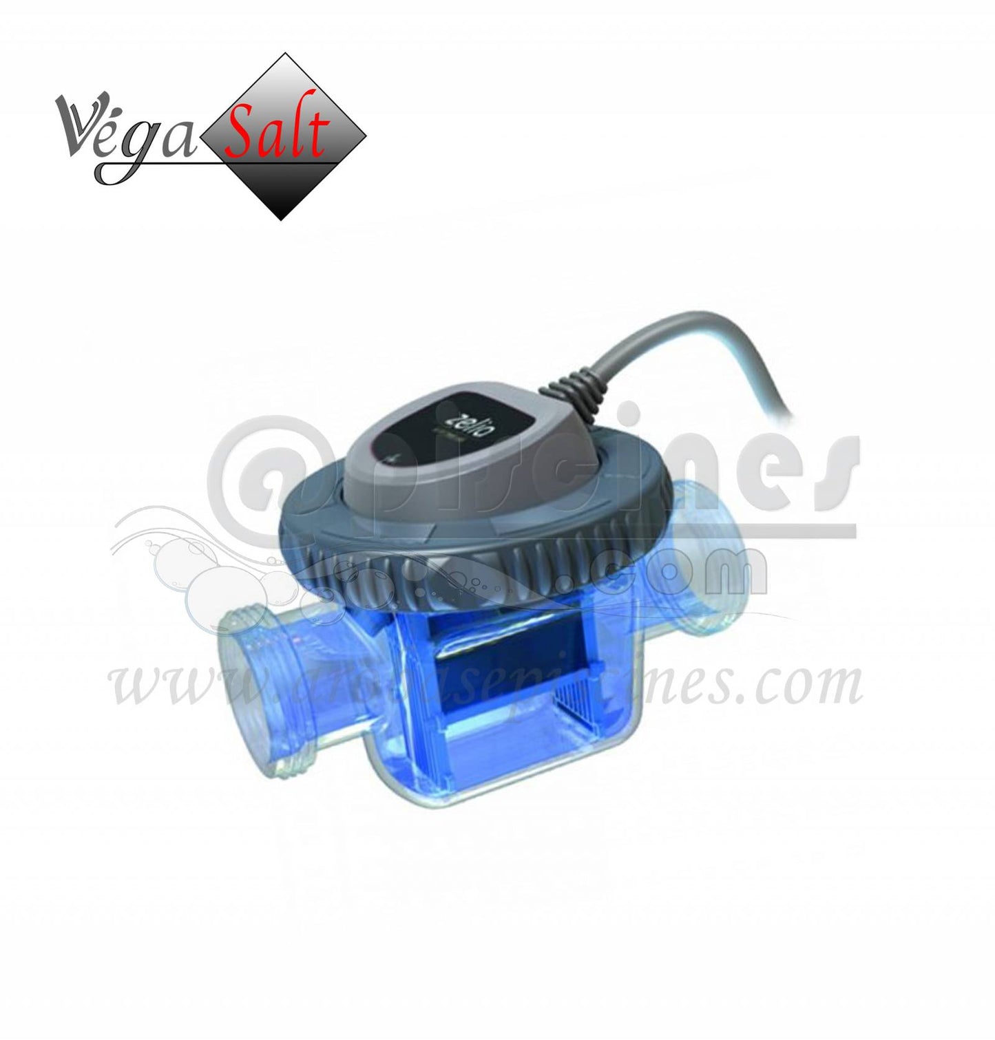 CELLULE D'ORIGINE POUR ELECTROLYSEUR AU SEL AXEO PISCINES OU DECLIC PISCINES VEGA SALT 25M3 OU 50M3