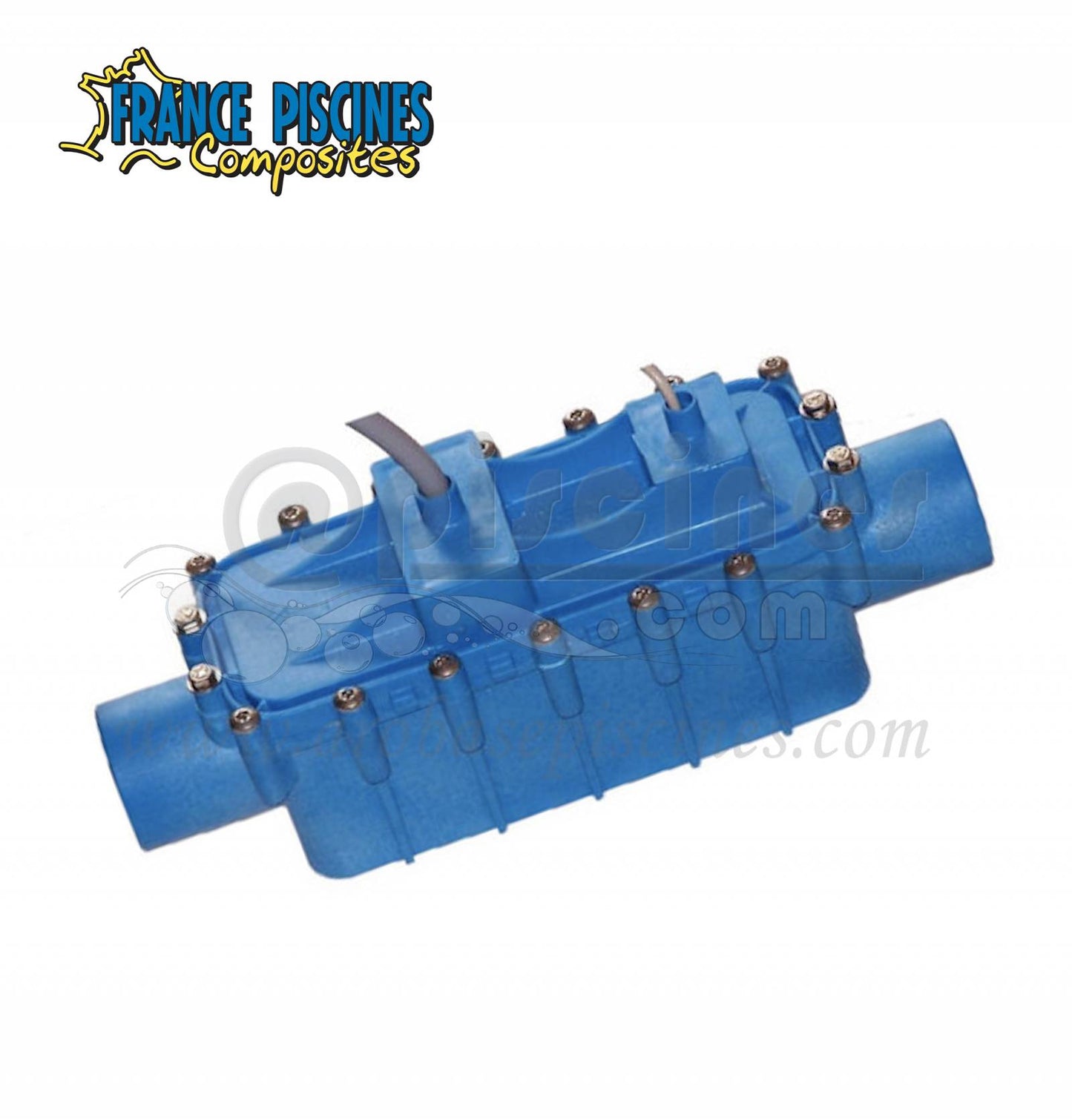 CELLULE D'ORIGINE POUR ELECTROLYSEUR AU SEL CORELEC 80M3 OU SEL PRO DE CHEZ FRANCE PISCINES COMPOSITES