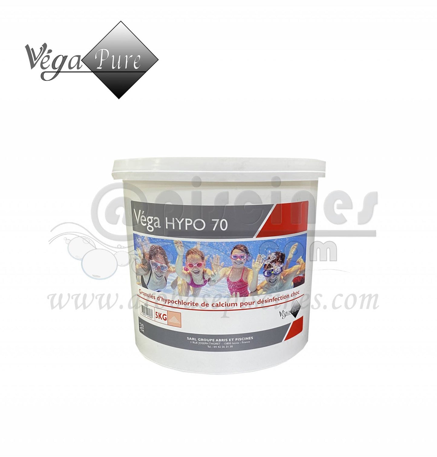 HYPOCHLORITE DE CALCIUM 5KG VEGA HYPO