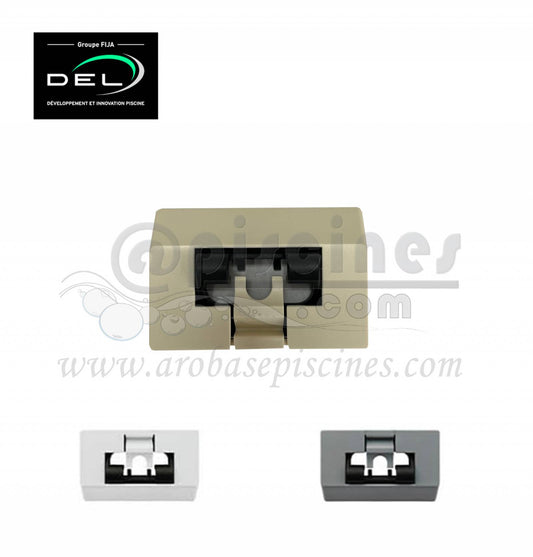 LOT DE 3 PUSH LOCK DEL NOUVELLE GENERATION POUR ACCROCHAGE DU TABLER DU VOLET ROULANT
