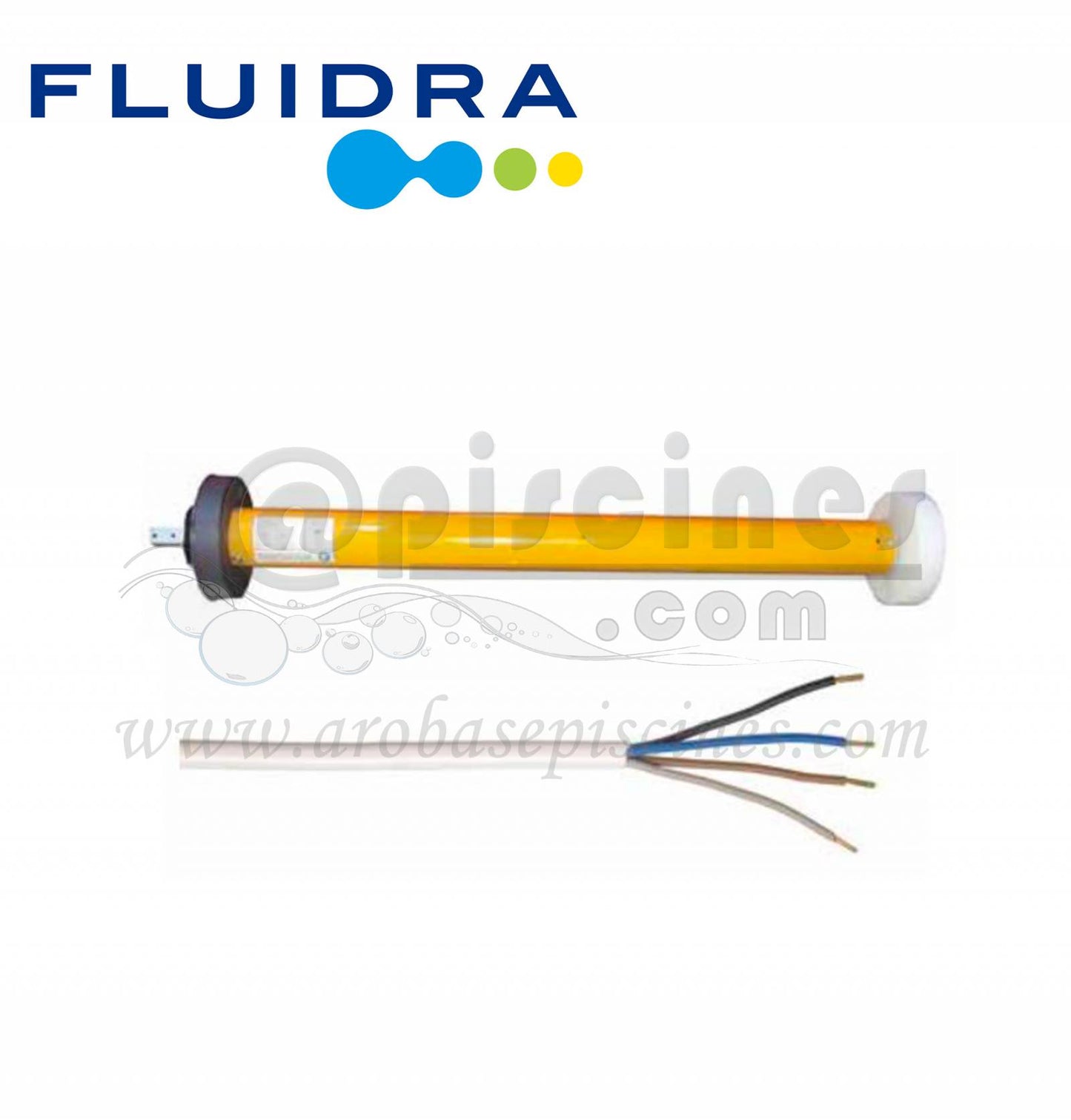 MOTEUR POUR VOLET ROULANT HORS SOL FLUIDRA SVELTEA DE CHEZ FRANCE PISCINES COMPOSITES