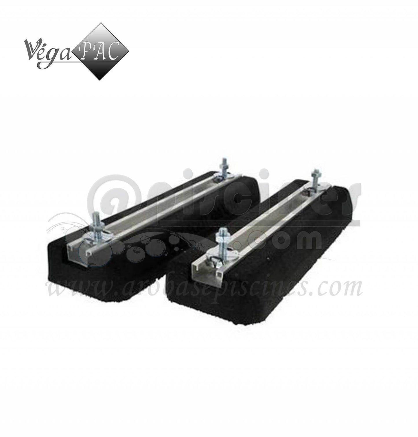 PAIRE DE SUPPORT BIG FOOT POUR POMPE A CHALEUR