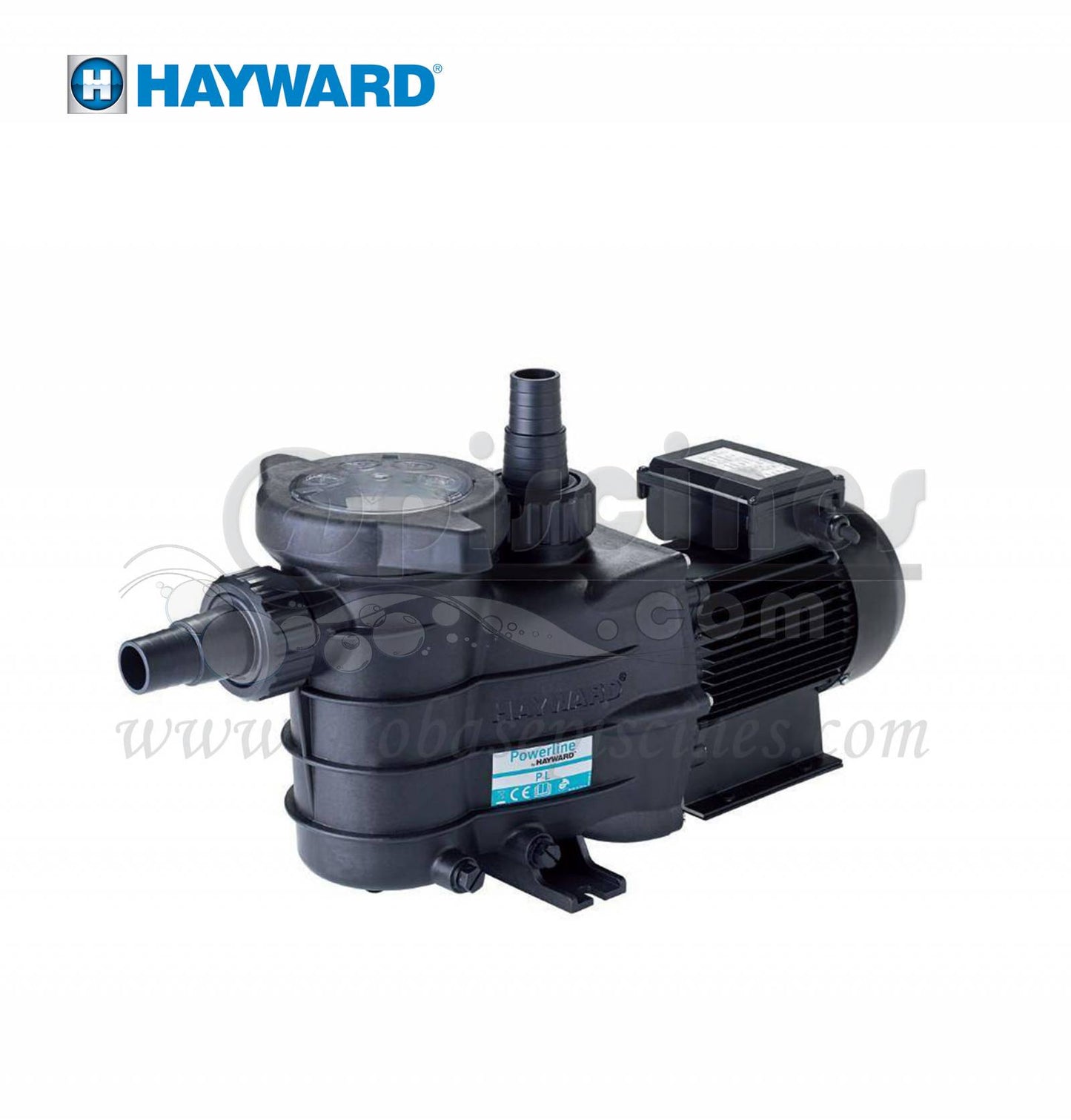 POMPE HAYWARD / POWERLINE 1/CV, 3/4CV ou 1CV MONO