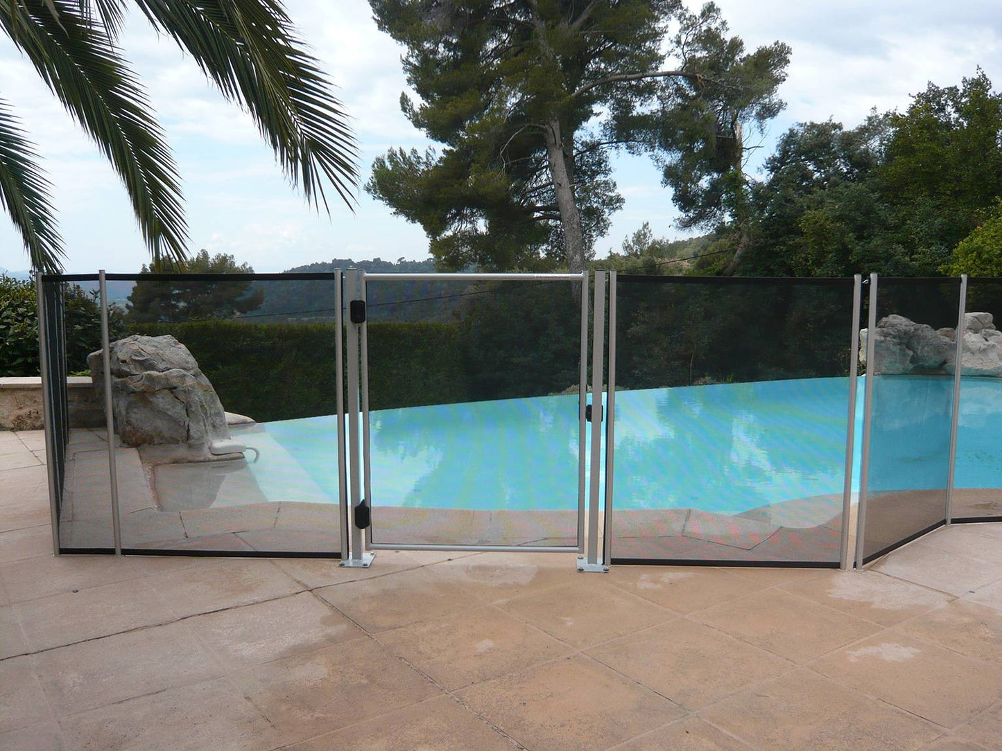 PORTILLON SECURISÉ PSE BEETHOVEN POUR BARRIERE SOUPLE DE PISCINE
