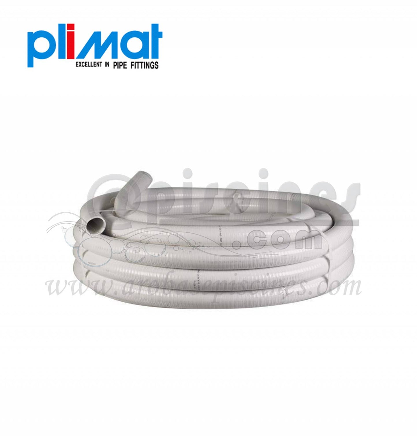 PVC SOUPLE RENFORCÉ DIAMETRE 32 VENDU AU METRE LINEAIRE