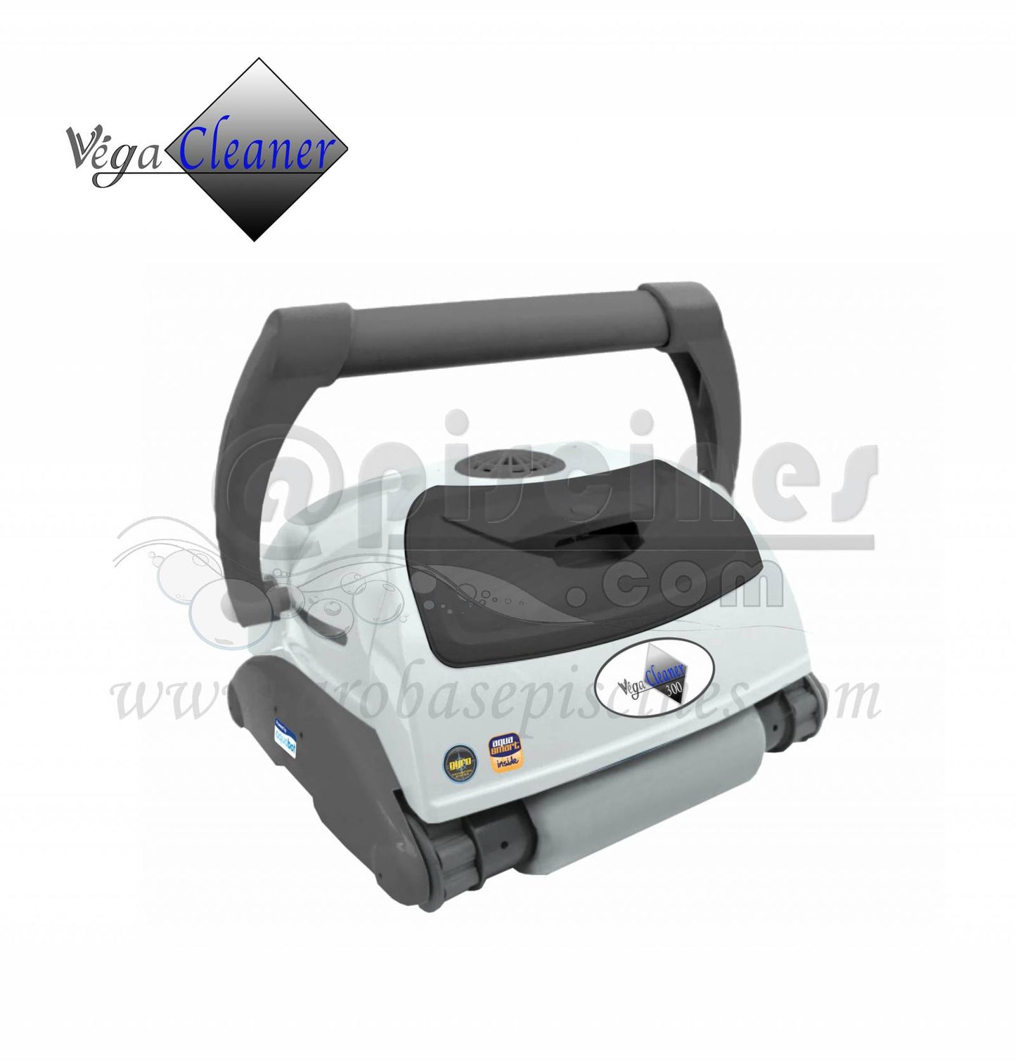 ROBOT DE FOND ET PAROI ET LIGNE D'EAU VEGA CLEANER 300 AVEC CHARIOT