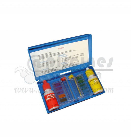 TROUSSE D'ANALYSE pH/CHLORE/BROME