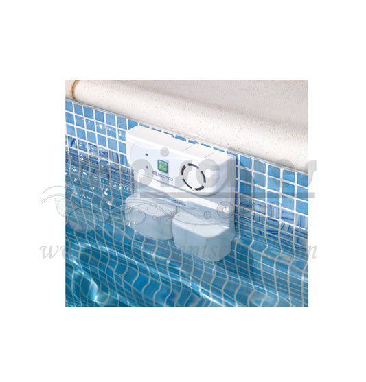 ALARME PISCINE COMPATIBLE AVEC VOLET ROULANT FIXATION SUR PAROI