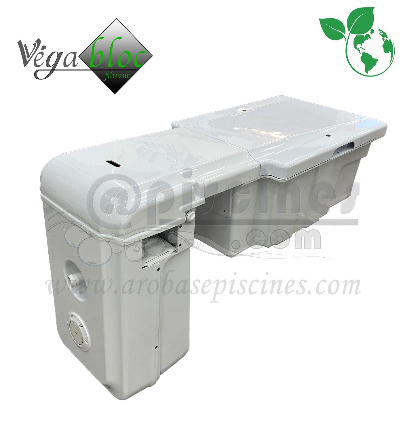 BLOC FILTRANT BLUETOOTH/WIFI VÉGA BLOC AVEC TILD CONNECT 22m3/h