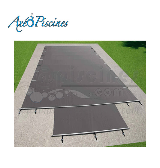 BACHE A BARRES LUXE DE SECURITE POUR GAMME AXEO PISCINES