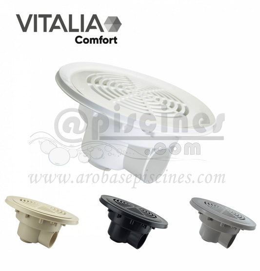 BONDE DE FOND VITALIA CONFORT POUR PISCINE BÉTON/LINER PLUSIEURS COLORIS DISPONIBLES