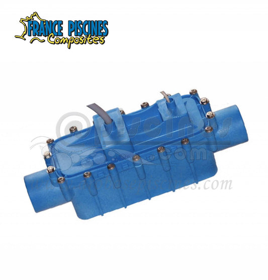 CELLULE D'ORIGINE POUR ELECTROLYSEUR AU SEL CORELEC 80M3 OU SEL PRO DE CHEZ FRANCE PISCINES COMPOSITES