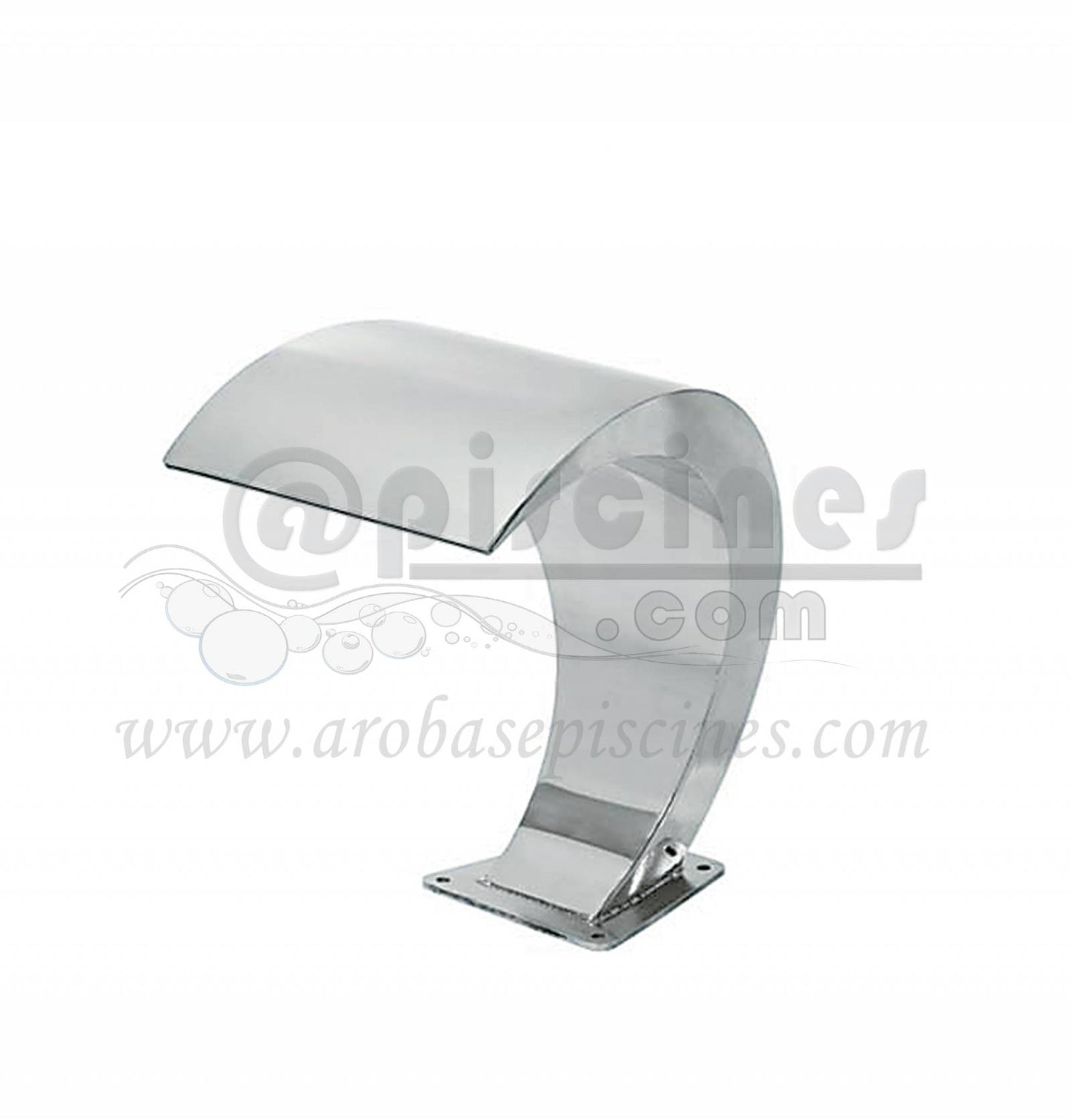 FONTAINE CASCADE INOX POUR PISCINES LARGEUR 50CM