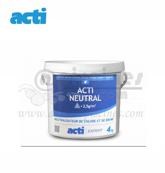 NEUTRALISATEUR DE CHLORE ACTI 4KG