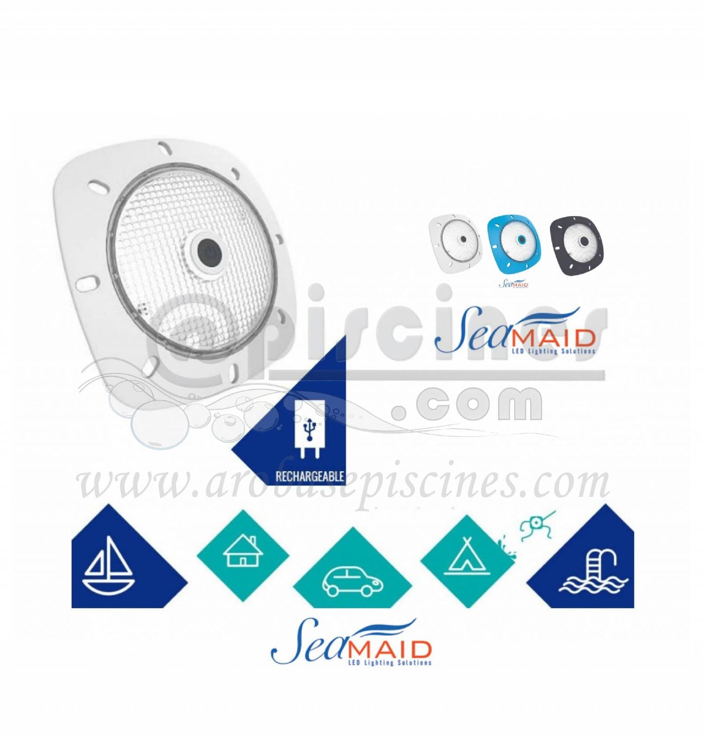 PROJECTEUR MULTI UTILISATIONS NOTMAD BLANC