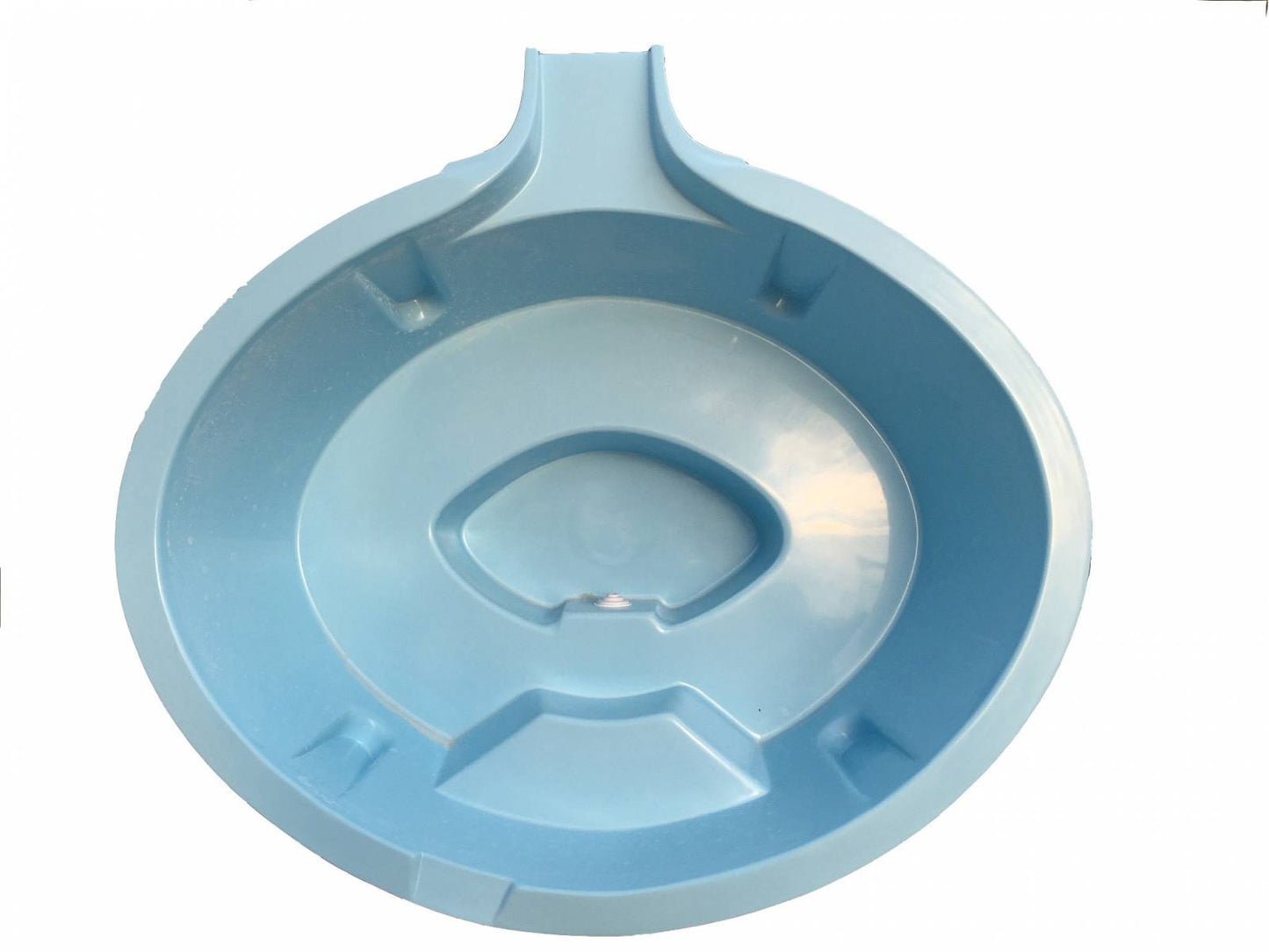 SPA A DEBORDEMENT EN POLYESTER BLANC,GRIS, BLEU OU BEIGE