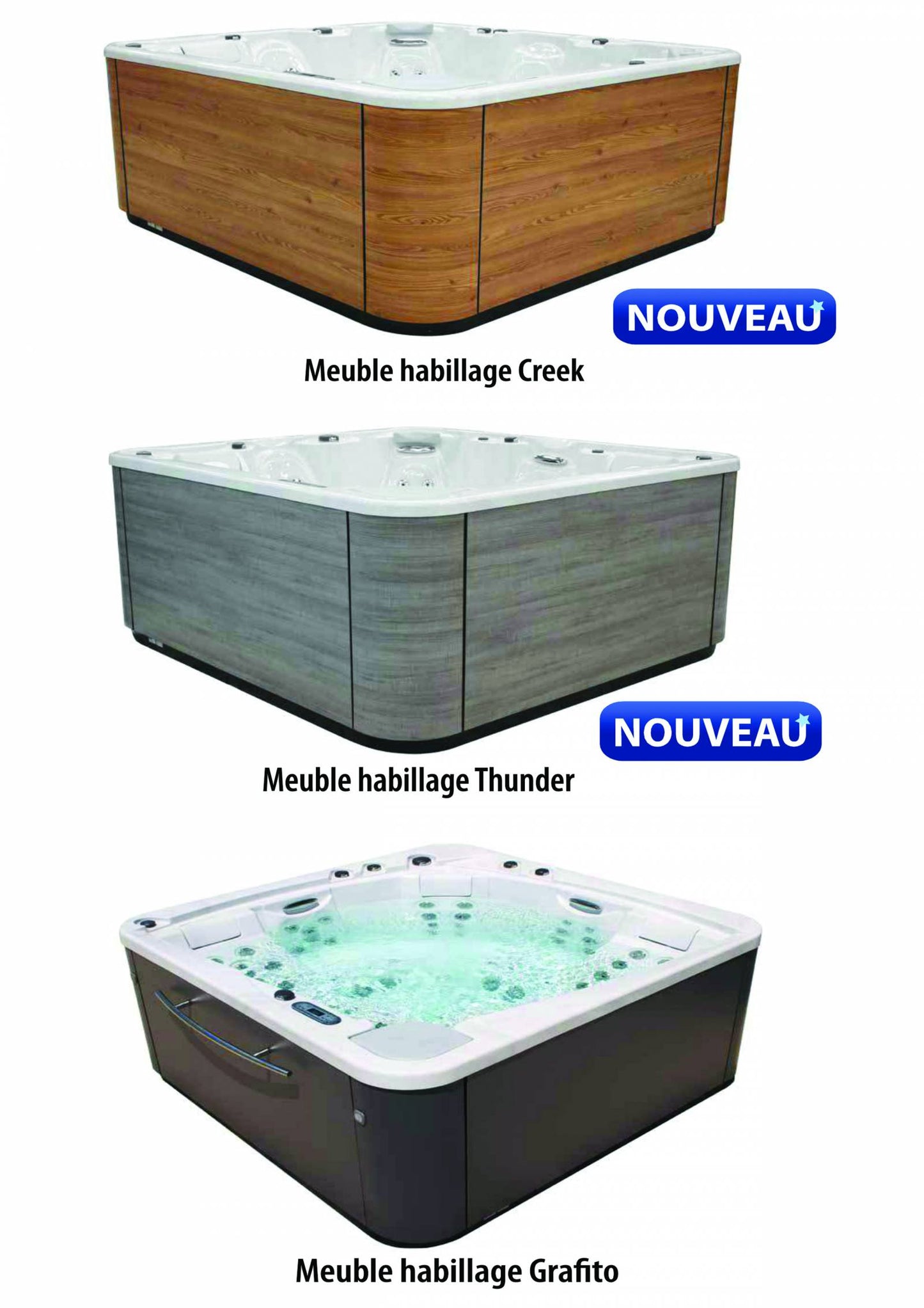 SPA PORTABLE ASTRAL POOL 6 PLACES MODÈLE PACIFIC 60